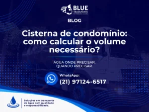 Cisterna de condomínio